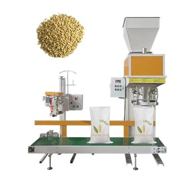 Animal manje anbalaj machin